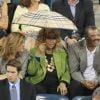 Aretha Franklin et son ami intime William Wilkerson à l'US Open en septembre 2011. En janvier 2012, le couple a annoncé son intention de sa marier... avant de faire machine arrière trois semaines plus tard.