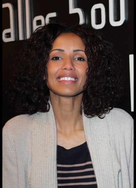 Sonia Rolland lors de la projection privée de Toussaint Louverture, diffusé en février sur France 2. A Paris, le 18 janvier 2012