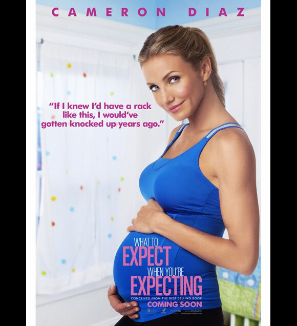 Cameron Diaz dans What to Expect When You're Expecting.