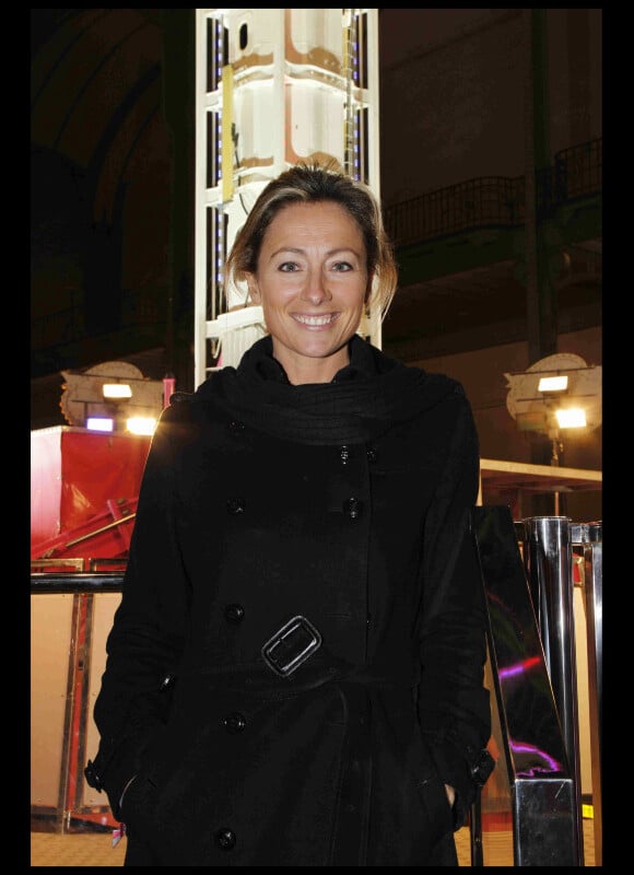 Anne-Sophie Lapix en décembre 2011 à Paris