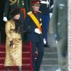 Le couple grand-ducal de Luxembourg au mariage de Willem-Alexander et Maxima des Pays-Bas.
Le prince Willem-Alexander des Pays-Bas et la princesse Maxima se sont mariés le 2 février 2002 à Amsterdam. Le 2 février 2012, ils célébraient leurs noces d'étain.