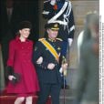  Mathilde et Philippe de Belgique au mariage de Willem-Alexander et Maxima des Pays-Bas. 
 Le prince Willem-Alexander des Pays-Bas et la princesse Maxima se sont mariés le 2 février 2002 à Amsterdam. Le 2 février 2012, ils célébraient leurs noces d'étain. 