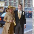  Le prince Constantijn et la princesse Laurentien au mariage de Willem-Alexander et Maxima des Pays-Bas. 
 Le prince Willem-Alexander des Pays-Bas et la princesse Maxima se sont mariés le 2 février 2002 à Amsterdam. Le 2 février 2012, ils célébraient leurs noces d'étain. 