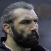 Sébastien Chabal lors de son dernier match avec le Racing Metro 92, le 29 janvier 2012, au Stade de France face à Toulouse