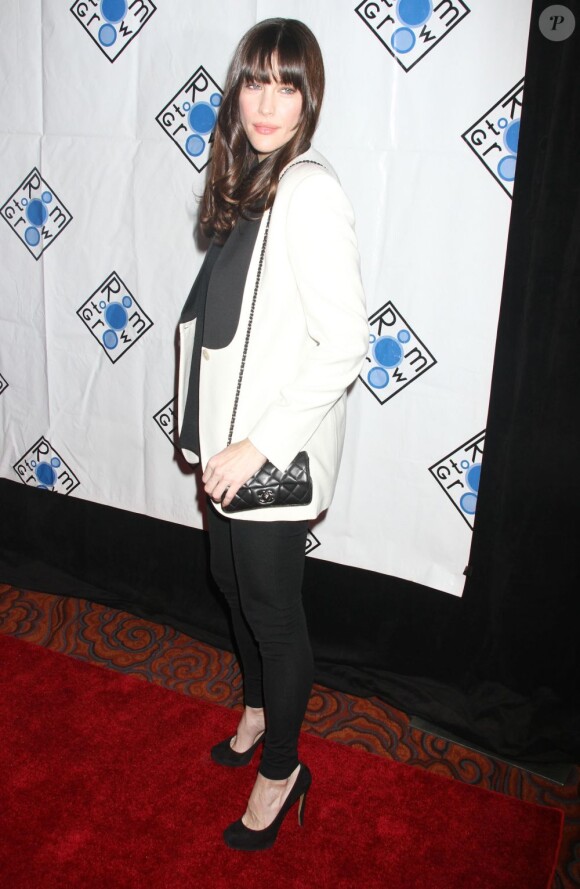 Liv Tyler a brillé lors d'un dîner de charité à New York le 6 février 2012