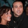 Merwan Rim et son épouse Bérangère aux NRJ Music Awards à Cannes fin janvier 2012.