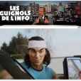 Canal+ a choqué les instances espagnoles avec la diffusion dans  Les Guignols de l'info , le 6 février 2012, d'un sketch accusant Rafael Nadal de dopage, avec la mention "Les sportifs espagnols, ils ne gagnent pas par hasard".