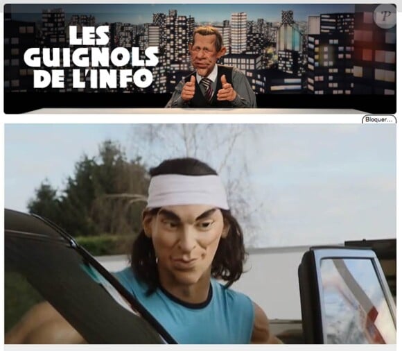 Canal+ a choqué les instances espagnoles avec la diffusion dans Les Guignols de l'info, le 6 février 2012, d'un sketch accusant Rafael Nadal de dopage, avec la mention "Les sportifs espagnols, ils ne gagnent pas par hasard".