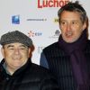 Jean Benguigui et Antoine de Caunes lors du 14ème Festival de Luchon, le 9 février 2012