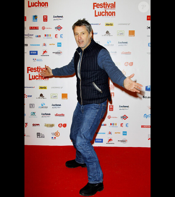 Antoine de Caunes lors du 14ème Festival de Luchon, le 9 février 2012