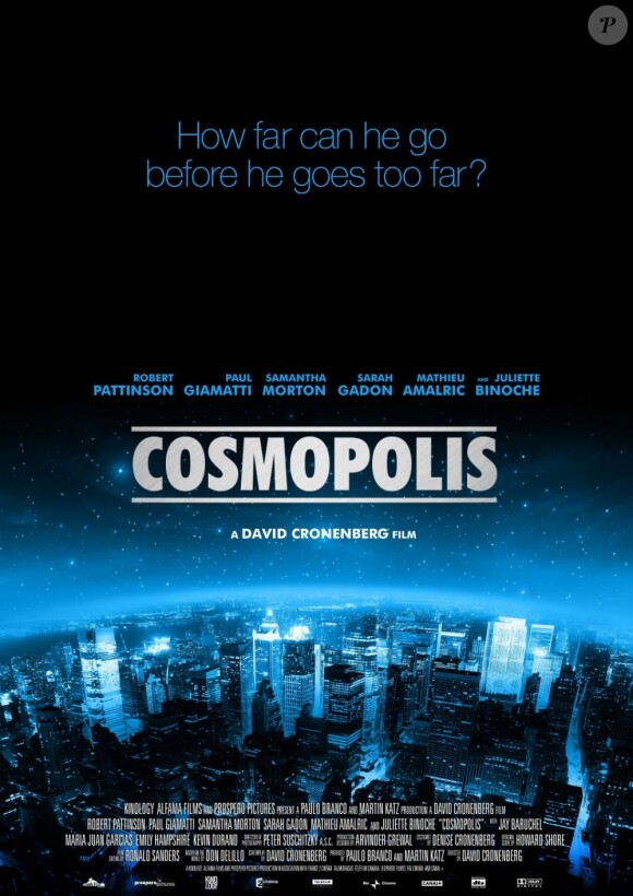 L'affiche de Cosmopolis.