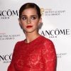 Emma Watson à la soirée pré-Baftas organisée par la maison Lancôme, le vendredi 10 février, à Los Angeles.