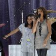 Whitney Houston avec sa fille Bobbi en septembre 2009 