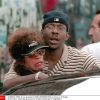 Whitney Houston et son mari Bobby Brown en novembre 2000