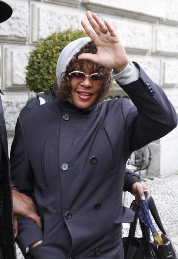 Whitney Houston à Berlin en mai 2010
