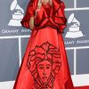 Nicki Minaj sur le tapis rouge de la 54e soirée des Grammy Awards, le 12 février 2012 au Staples Center de Los Angeles.