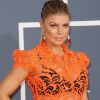 Fergie n'avait rien à cacher sur le tapis rouge de la 54e soirée des Grammy Awards, le 12 février 2012 au Staples Center de Los Angeles.