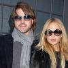 Rachel Zoe et son mari Rodger Berman se sont rendus en amoureux au défilé Donna Karan à New York, le 13 février 2012.