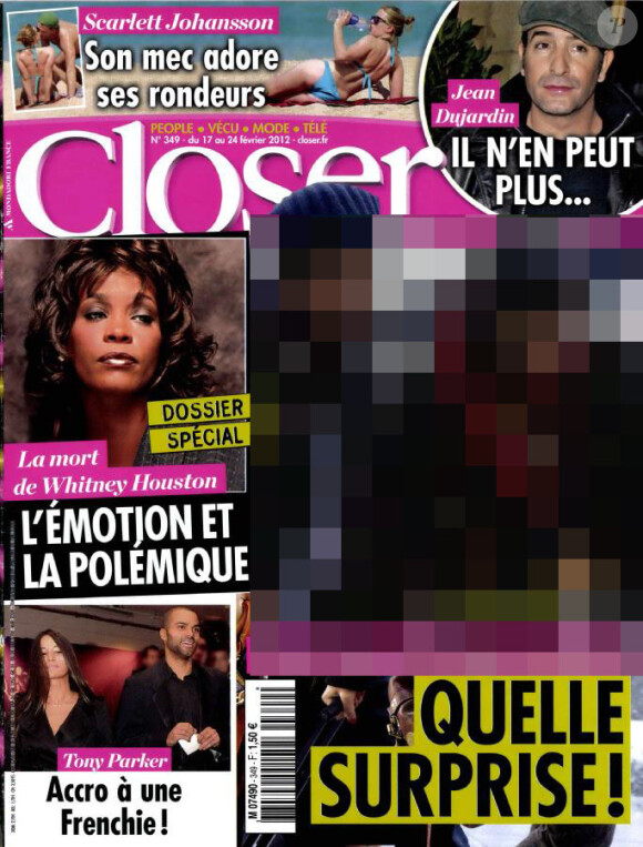 Closer (en kiosques le 17 février 2012)