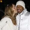 Nick Cannon et Mariah Carey à Aspen, le 2 janvier 2012.
