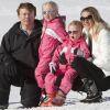 Le prince Friso d'Orange-Nassau, sa femme la princesse Mabel et leurs filles les comtesses Luana et Zaria en vacances dans la station autrichienne de Lech en février 2011. Le 17 février 2012, le prince Friso a été pris dans une avalanche et transporté en soins intensifs à Innsbruck.