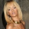 Rihanna, divine, lors du défilé Stella McCartney Automne-Hiver 2012-2013 à Mayfair à Londres le 18 février 2012