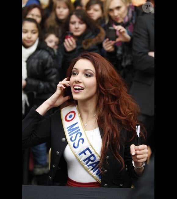 Miss France le 11 février 2012 à Paris