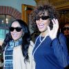 Whitney Houston et sa fille Bobbi Kristina, à Los Angeles, le 9 février 2011.
