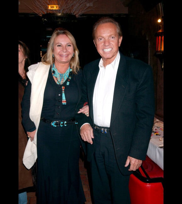 Frank Alamo et sa femme Claudy le 1er décembre 2005 à Paris
