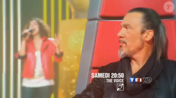 Florent Pagny dans la bande-annonce de The Voice, le 25 février 2012 sur TF1