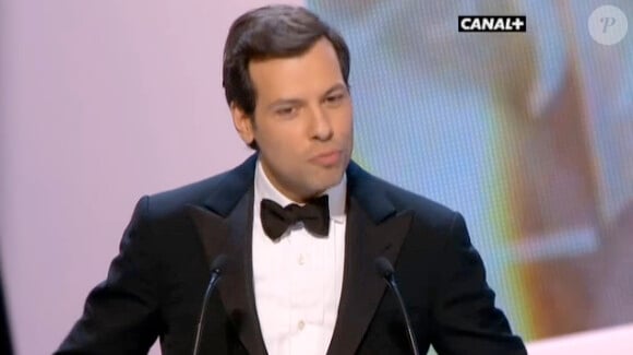 Laurent Lafitte remet le César du meilleur film étranger et fait des blagues potache - 24 février 2012