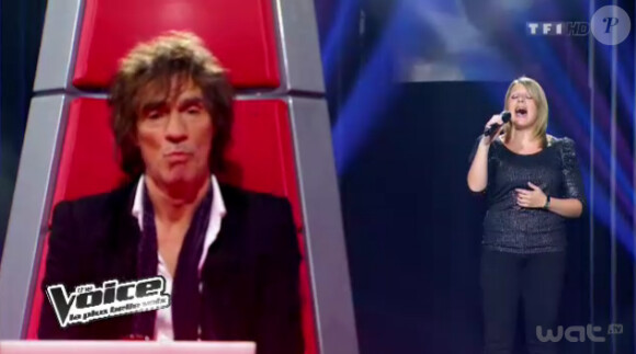 Julie dans The Voice, samedi 25 février 2012 sur TF1