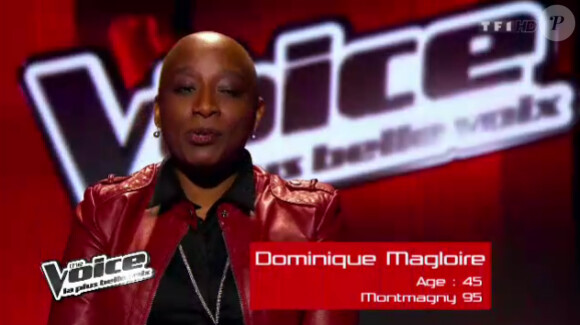 Prestation de Dominique dans The Voice, samedi 25 février 2012 sur TF1