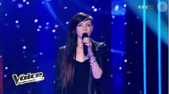 Prestation de Miranda dans The Voice, samedi 25 février 2012 sur TF1