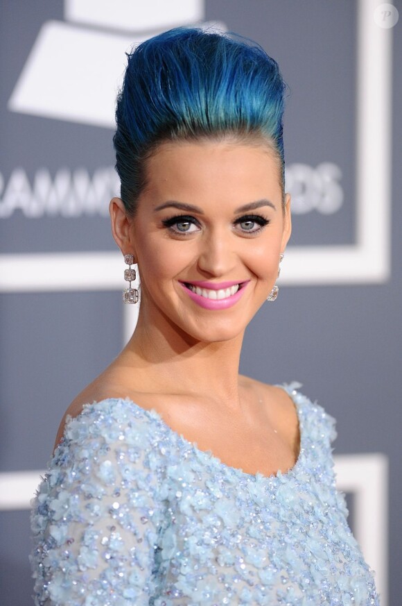 Katy Perry à Los Angeles lors des Grammy Awards. Le 12 février 2012.