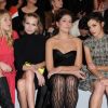 Premier rang du défilé Dior à Paris le 2 mars 2012