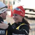 Pippa Middleton et son frère James à l'arrivée de la Vasaloppet, légendaire et plus longue course de ski de fond (90 km), qu'elle a disputée le 4 mars 2012 en Suède. Elle a fini 412e sur 1734 femmes, en 7h13mn36. James Middleton, lui, était arrivé une demi-heure plus tôt. 