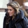 Elizabeth Hurley répète sur le tournage de Gossip Girl, le 5 mars 2012 à New York
