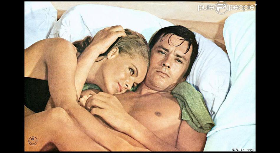 Alain Delon Et Romy Schneider Sur Le Tournage Du Film La Piscine En 1968 Purepeople
