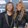David et Cathy Guetta à Los Angeles lors des 54es Grammy Awards. Le 12 février 2012.