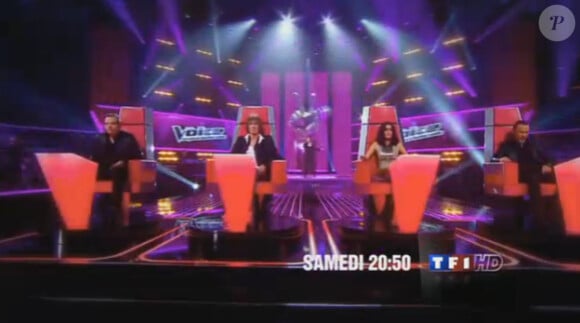 Bande-annonce de The Voice, diffusée samedi 10 mars 2012 sur TF1