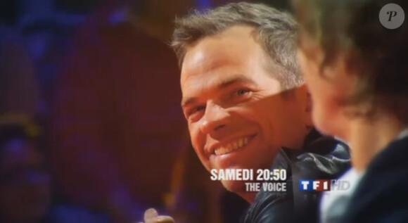 Garou envoûté dans la bande-annonce de The Voice, diffusée samedi 10 mars 2012 sur TF1