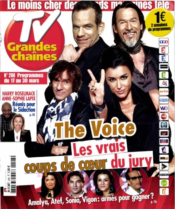 TV Grandes chaînes, le 12 mars 2012