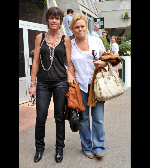 Muriel Robin et Anne Le Nen en juin 2011 à Paris