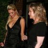 Paris et Kathy Hilton lors de l'anniversaire de Kathy Hilton, chez Mr Chow à Beverly Hills le 11 mars 2012