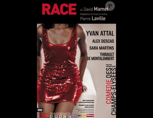 Yvan Attal est actuellement sur scène dans Race, de David Mamet.