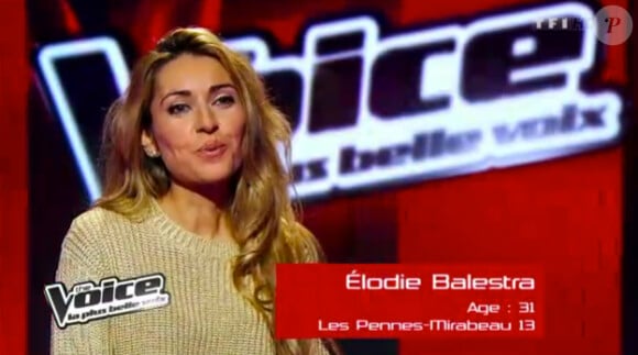 Prestation d'Elodie dans The Voice le samedi 17 mars sur TF1