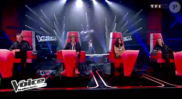 Prestation d'Aude Henneville dans The Voice le samedi 17 mars 2012 sur TF1