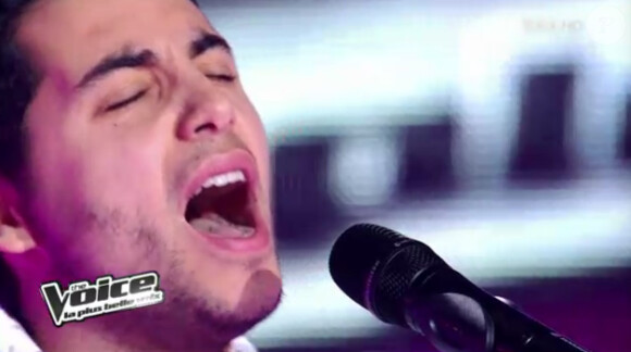 Prestation d'Alban Bartoli dans The Voice samedi 17 mars 2012 sur TF1