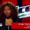Prestation d'Ange Fandoh dans The Voice samedi 17 février 2012 sur TF1